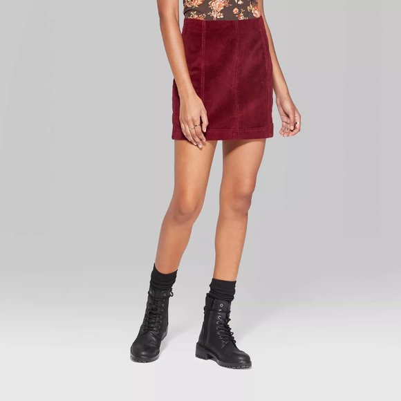 wild fable Dresses & Skirts - Women's High-Rise Corduroy Mini Skirt - Wild Fable